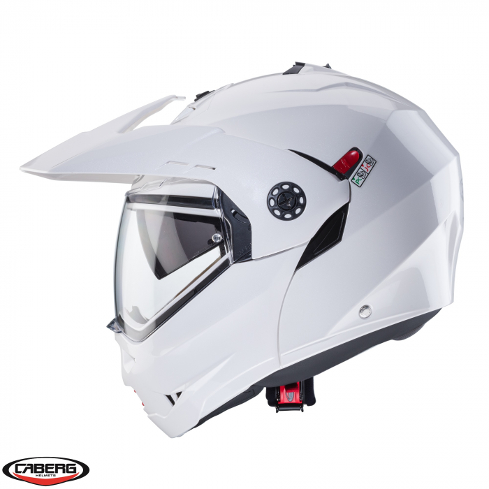Casca modulabila (flip-up)/adventure Caberg model Tourmax X Solid Pinlock ready – lentila Pinlock inclusa [3]