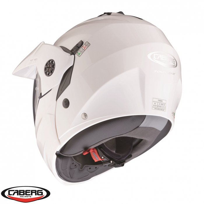 Casca modulabila (flip-up)/adventure Caberg model Tourmax X Solid Pinlock ready – lentila Pinlock inclusa [4]