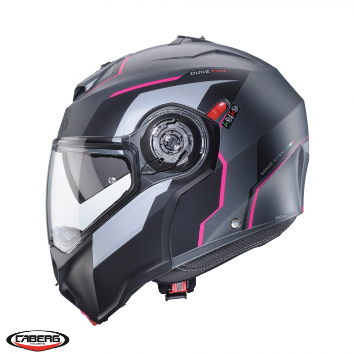 Casca modulabila (flip-up) Caberg model Duke Evo Move Pinlock ready – lentila Pinlock inclusa [3]