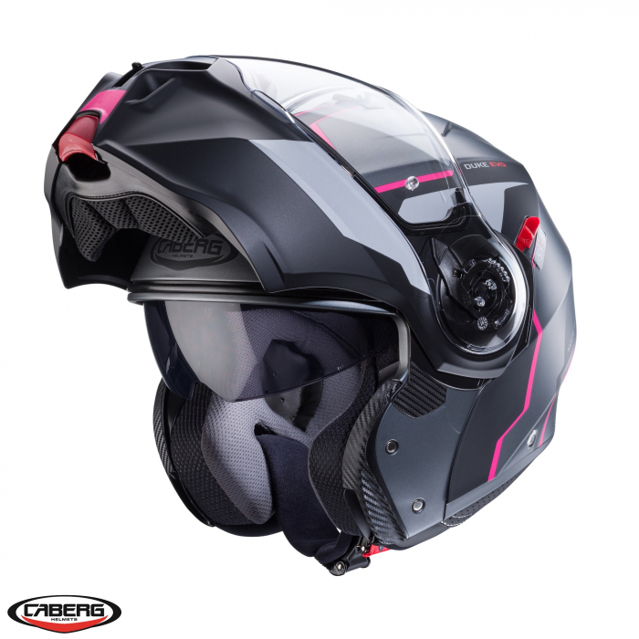 Casca modulabila (flip-up) Caberg model Duke Evo Move Pinlock ready – lentila Pinlock inclusa [2]