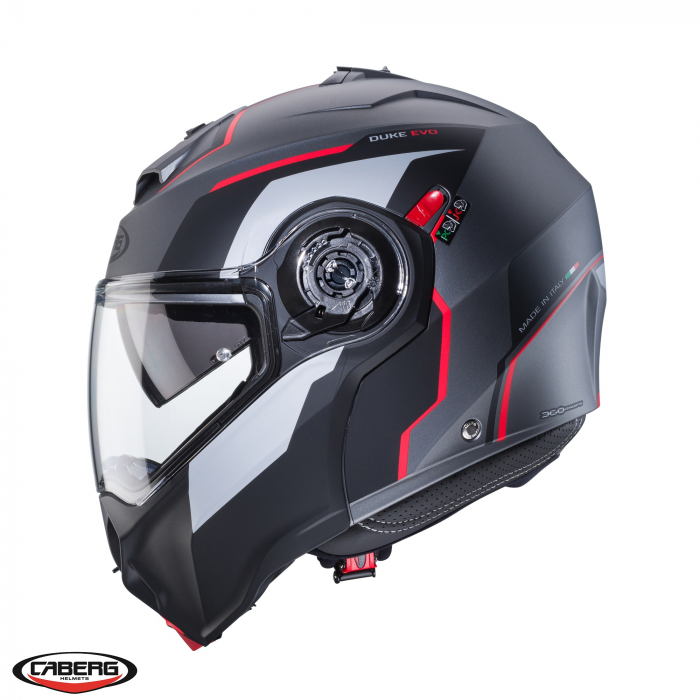 Casca modulabila (flip-up) Caberg model Duke Evo Move Pinlock ready – lentila Pinlock inclusa [3]