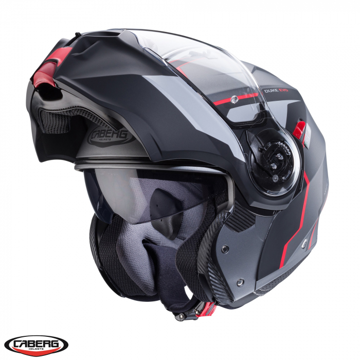 Casca modulabila (flip-up) Caberg model Duke Evo Move Pinlock ready – lentila Pinlock inclusa [2]