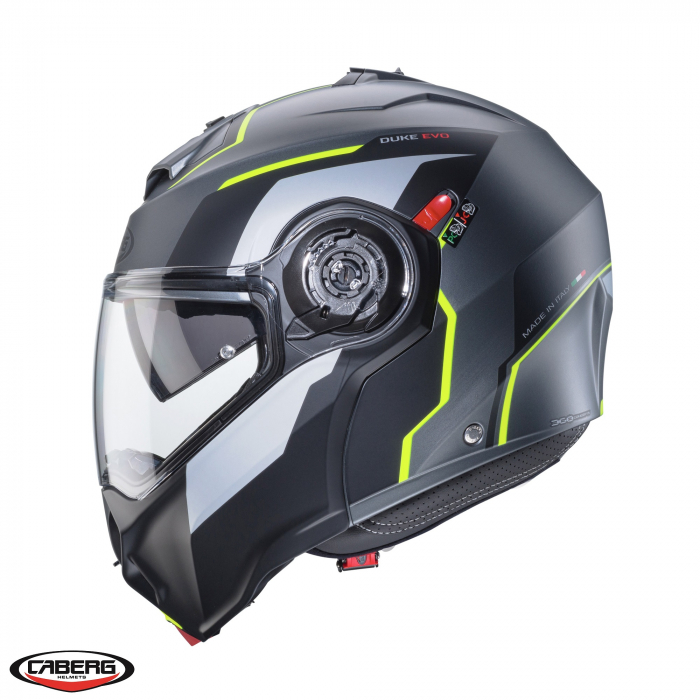 Casca modulabila (flip-up) Caberg model Duke Evo Move Pinlock ready – lentila Pinlock inclusa [3]