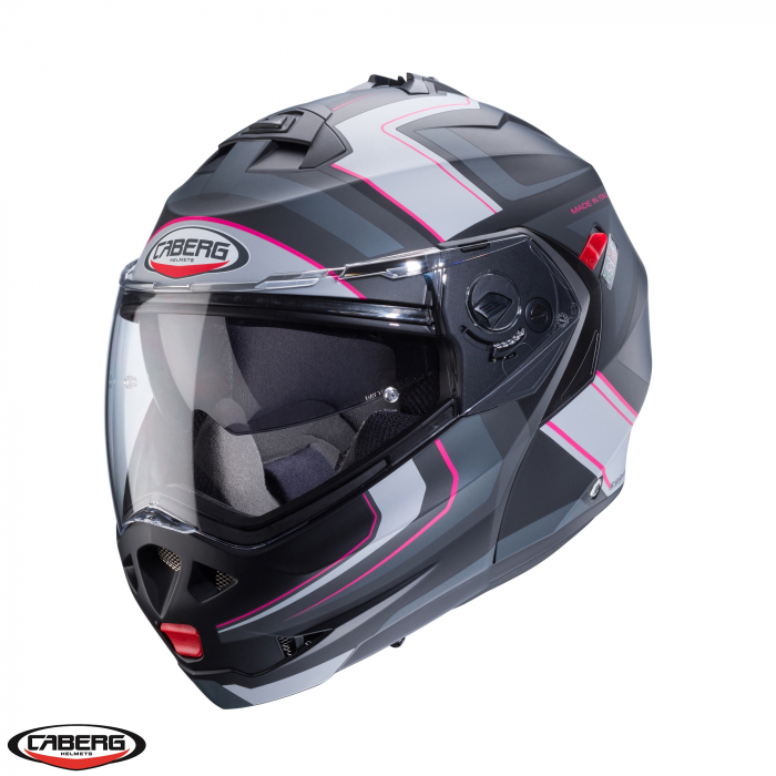 Casca modulabila (flip-up) Caberg model Duke X SV Tour Pinlock ready – lentila Pinlock inclusa [3]