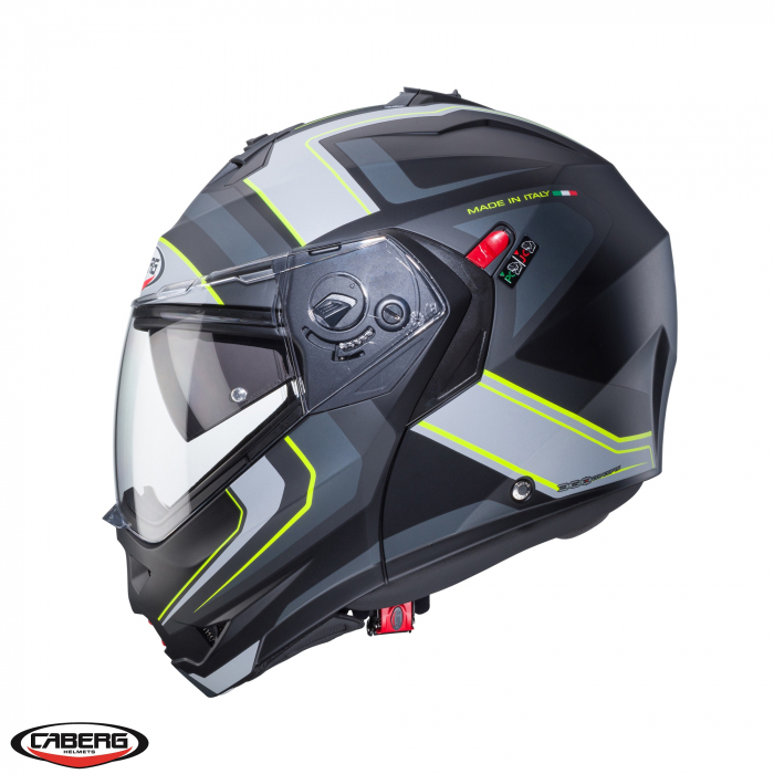 Casca modulabila (flip-up) Caberg model Duke X SV Tour Pinlock ready – lentila Pinlock inclusa [3]