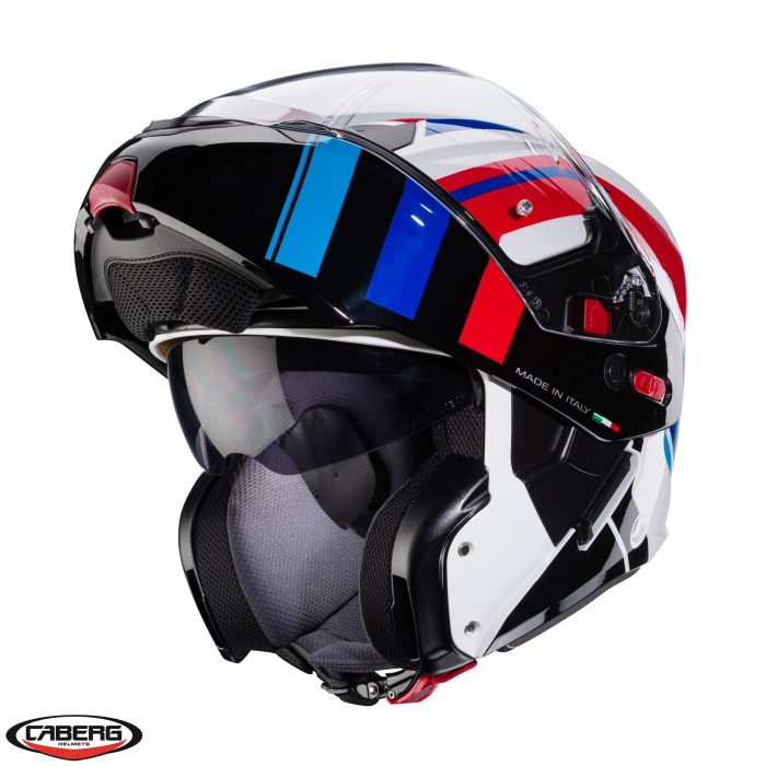 Casca modulabila (flip-up) Caberg model Horus X Road Pinlock ready – lentila Pinlock inclusa [2]