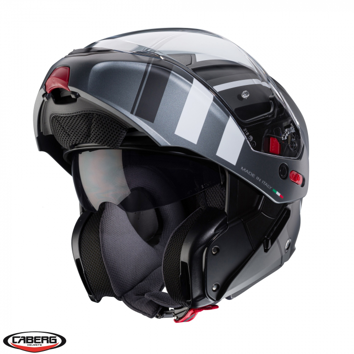 Casca modulabila (flip-up) Caberg model Horus X Road Pinlock ready – lentila Pinlock inclusa [2]