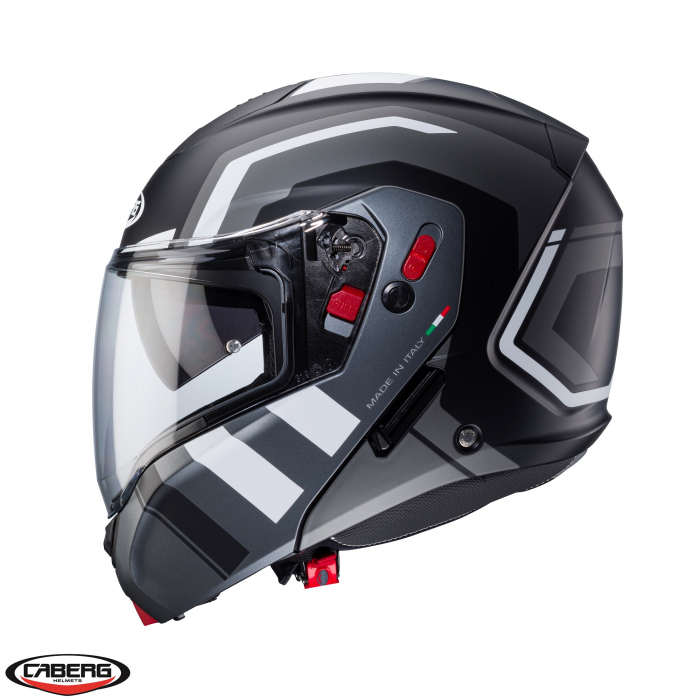 Casca modulabila (flip-up) Caberg model Horus X Road Pinlock ready – lentila Pinlock inclusa [3]