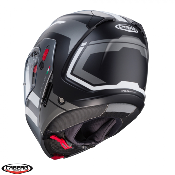 Casca modulabila (flip-up) Caberg model Horus X Road Pinlock ready – lentila Pinlock inclusa [4]