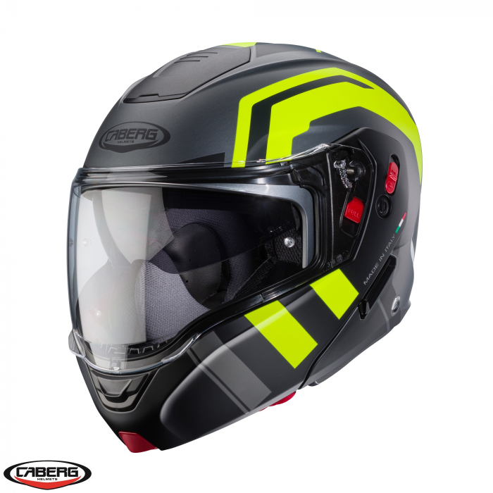 Casca modulabila (flip-up) Caberg model Horus X Road Pinlock ready – lentila Pinlock inclusa [1]