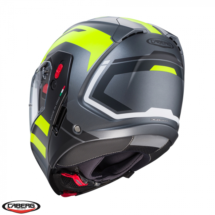 Casca modulabila (flip-up) Caberg model Horus X Road Pinlock ready – lentila Pinlock inclusa [4]