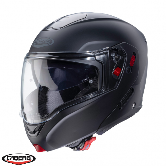 Casca modulabila (flip-up) Caberg model Horus X Solid Pinlock ready – lentila Pinlock inclusa [1]
