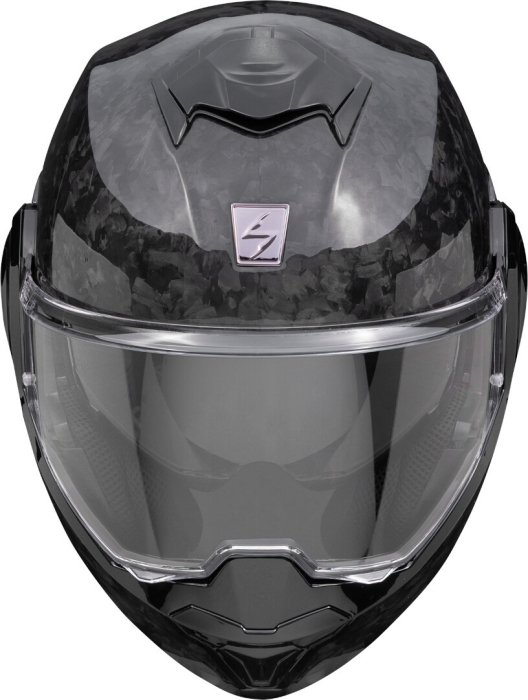 Casca modulara SCORPION EXO-TECH EVO ONYX SOLID CARBON [2]