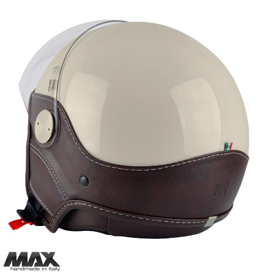 Casca open face (demi-jet) Max Helmets model DJDV06 LS Vision SV (ochelari soare integrati) – 100% MADE IN ITALY [2]