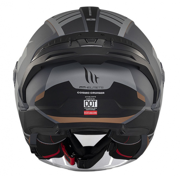 Casca open face motociclete MT Cosmo SV Cruiser ochelari soare integrati) [3]