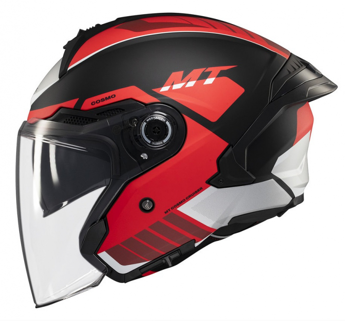 Casca open face motociclete MT Cosmo SV Cruiser ochelari soare integrati) [2]