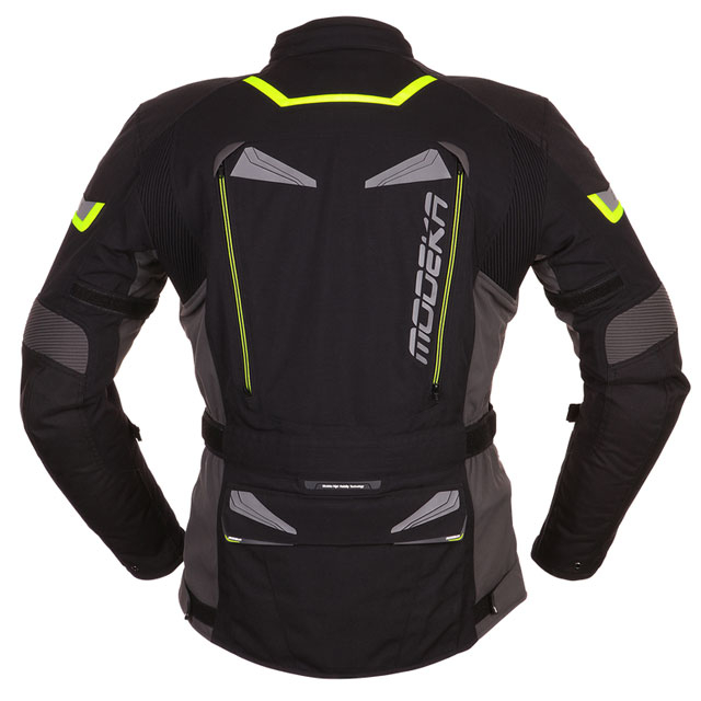 Geaca moto Modeka Panamericana black / fluo [2]