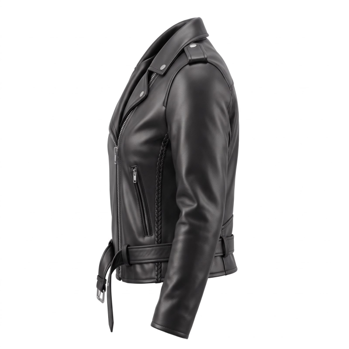 Geaca moto piele Lynx Classic Rock Lady [2]