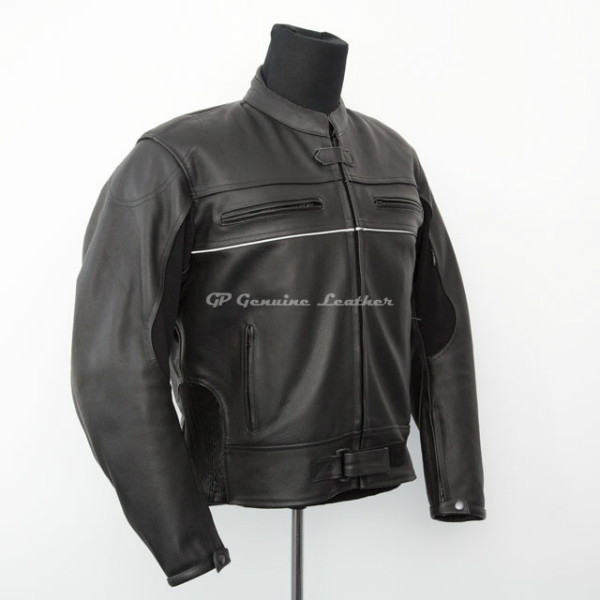 Geaca moto piele Lynx Fast Way [2]