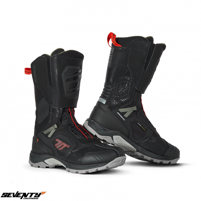 Ghete (cizme) moto Adventure (Touring) Unisex Seventy model SD-BA7 Stelvio [1]