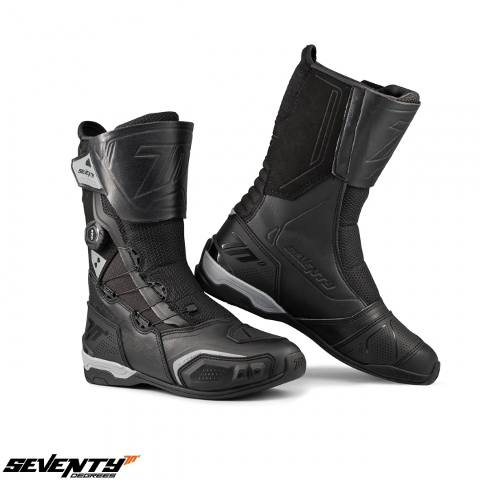 Ghete (cizme) moto Touring Unisex Seventy model SD-BT9 Gavia culoare: negru [1]