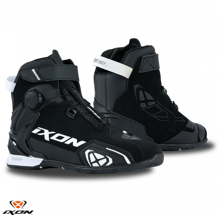 Ghete moto Roadster barbati All Season Ixon model Bull 2 WP MS (100% waterproof) [1]