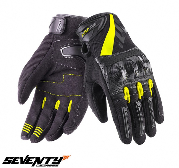 Manusi barbati Racing/Naked vara Seventy model SD-N14 – degete tactile [1]