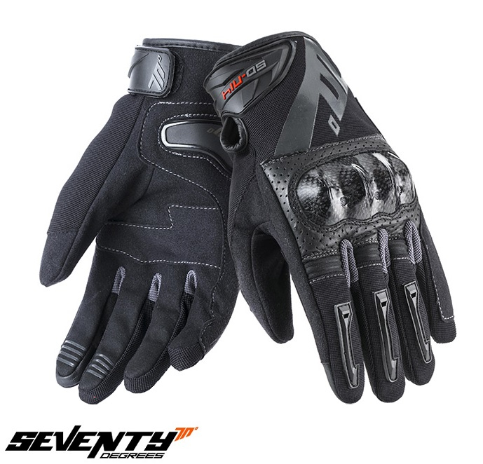 Manusi barbati Racing/Naked vara Seventy model SD-N14 – degete tactile [1]