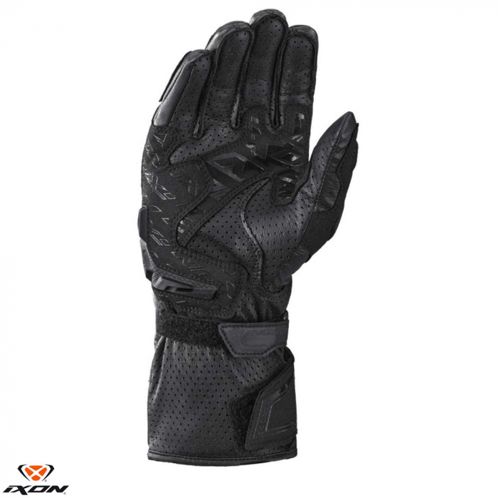 Manusi barbati Racing vara piele Ixon model Thunder Air MS – degete tactile [2]