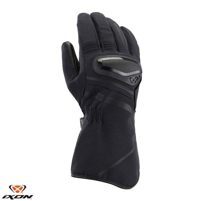 Manusi barbati Touring/Adventure Mid-season textil/piele Ixon model Drizzle MS – degete tactile (manusi lungi) [1]