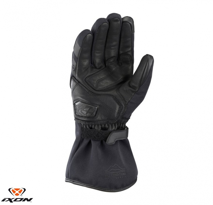 Manusi barbati Touring/Adventure Mid-season textil/piele Ixon model Drizzle MS – degete tactile (manusi lungi) [2]