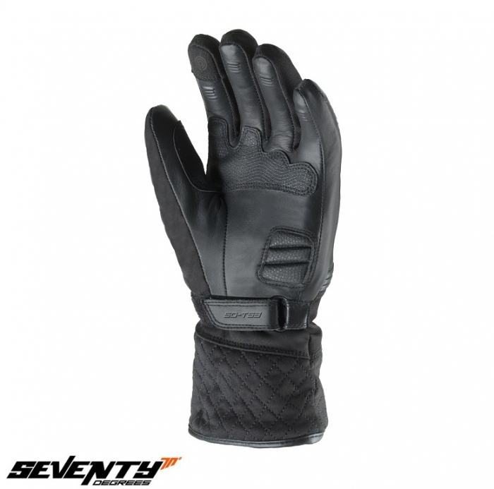 Manusi femei (dama) piele Touring iarna Seventy model SD-T53 negru [3]