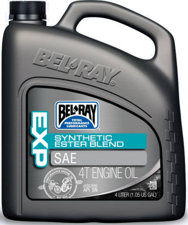 Ulei de motor BEL-RAY EXP SYNTHETIC ESTER BLEND 4T 10W-40 4 L [1]