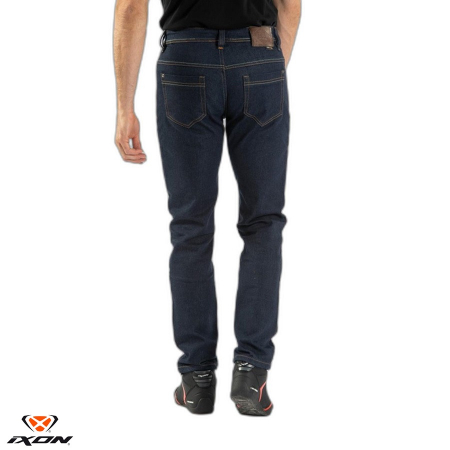 Blugi (jeans) moto barbati Ixon model Kevin culoare: albastru inchis (Cordura® Denim) [1]