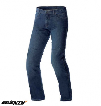 Blugi / jeansi moto - Blugi (jeans) moto barbati Seventy model SD-PJ10 tip Regular fit – Clasa AA