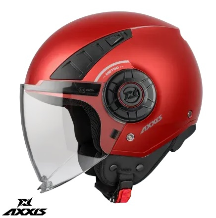 Casca Axxis model Metro S Solid (open face) – omologare noua ECE 22.06