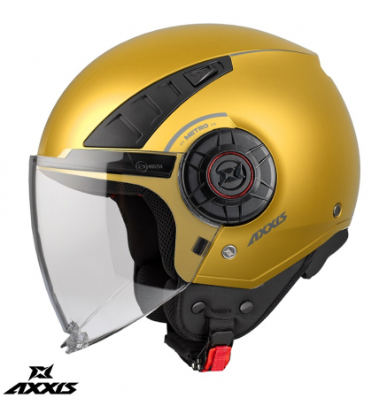 Casti moto - Casca Axxis model Metro S Solid (open face) – omologare noua ECE 22.06