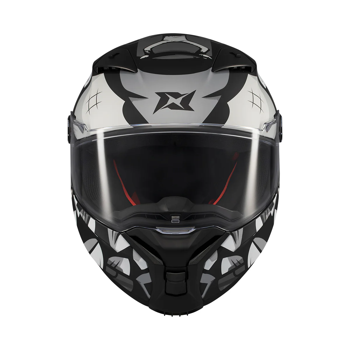 Casca integrala Axxis Fenix Angry Face C7 albastru mat – tip viziera: MT-V-31B – DKS429 [2]
