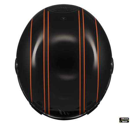 Casca integrala MT Jarama SV Wild B1 negru mat – model Retro – Cafe Racer (ochelari soare integrati) – tip viziera: MT-V-32 [4]