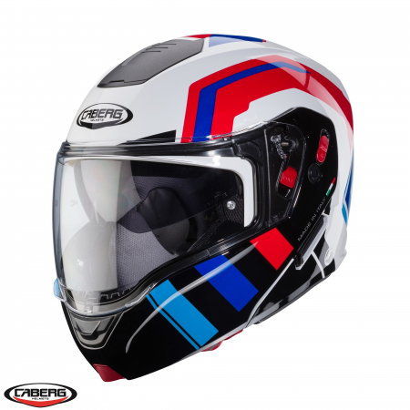 Casca modulabila (flip-up) Caberg model Horus X Road Pinlock ready – lentila Pinlock inclusa