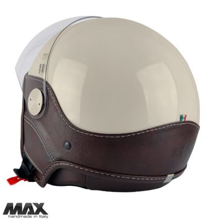Casca open face (demi-jet) Max Helmets model DJDV06 LS Vision SV (ochelari soare integrati) – 100% MADE IN ITALY [1]