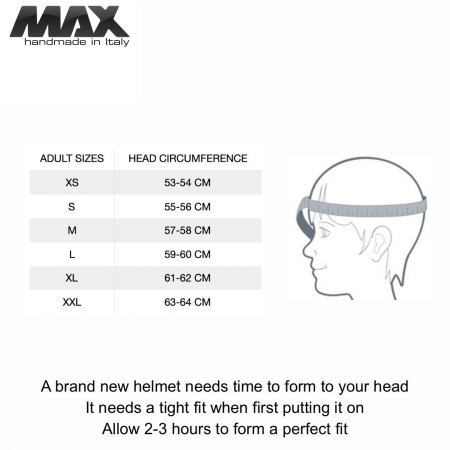 Casca open face (demi-jet) Max Helmets model DJDV06 LS Vision SV (ochelari soare integrati) – 100% MADE IN ITALY [1]
