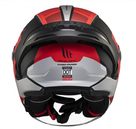 Casca open face motociclete MT Cosmo SV Cruiser ochelari soare integrati) [2]