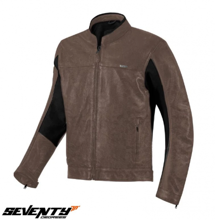 Geci moto piele - Geaca (jacheta) barbati piele Urban Seventy vara model SD-JL4 Legend Classic