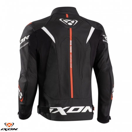 Geaca (jacheta) motociclete barbati piele Racing Ixon vara model Jackal JKT MS [1]