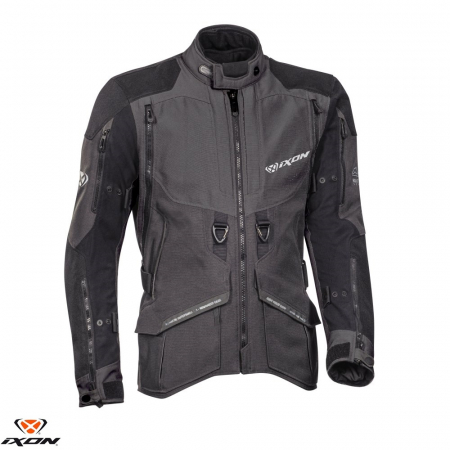 Echipamente Strada - Geaca (jacheta) motociclete barbati Touring/Adventure Ixon All season model Ragnar MS culoare: negru/antracit