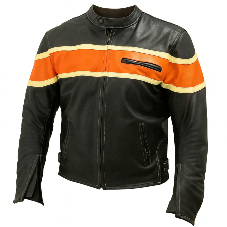 Echipamente Strada - Geaca moto piele Lynx Old Road