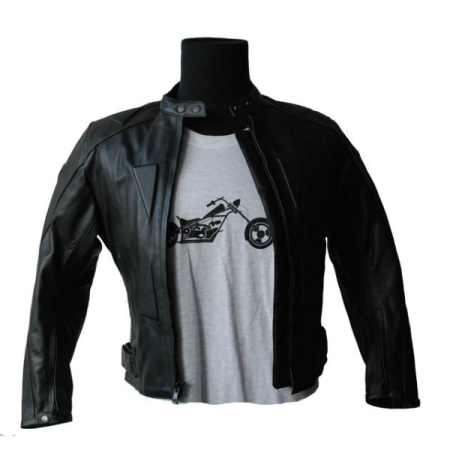 Geci moto piele - Geaca moto piele Lynx Sharp