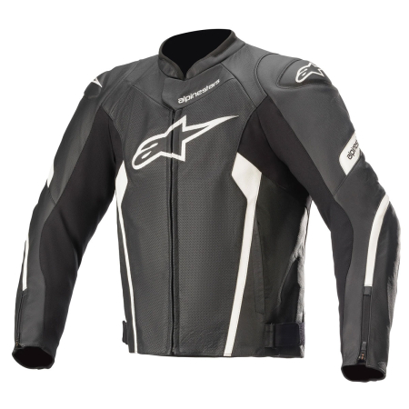 Geci moto piele - Geaca piele Alpinestars Faster V2 Airflow