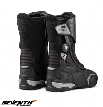 Ghete (cizme) moto Touring Unisex Seventy model SD-BT9 Gavia culoare: negru [1]